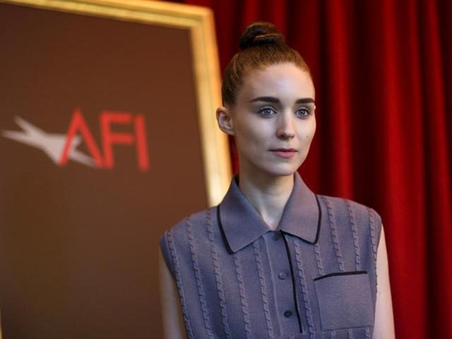 Actor Rooney Mara who delivered a well-received performance in Carol arrives at the AFI (American Film Institute) Awards 2016 luncheon in Los Angeles. (REUTERS) 
