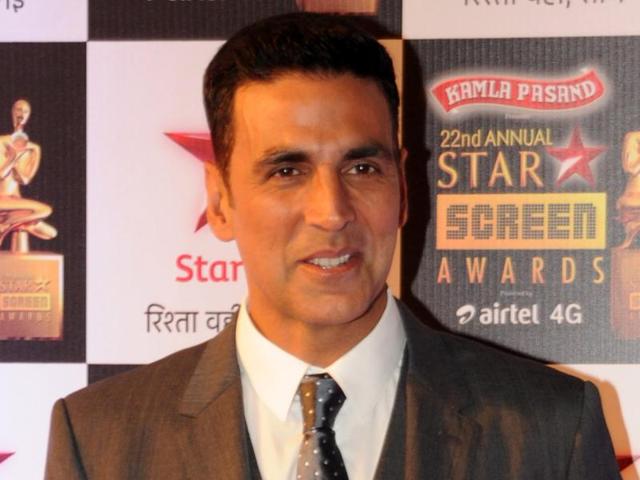 Indian Bollywood actor Akshay Kumar poses for a photograph during the Star Screen Awards 2016 ceremony in Mumbai. (AFP) Indian Bollywood actor Akshay Kumar poses for a photograph during the Star Screen Awards 2016 ceremony in Mumbai. (AFP)