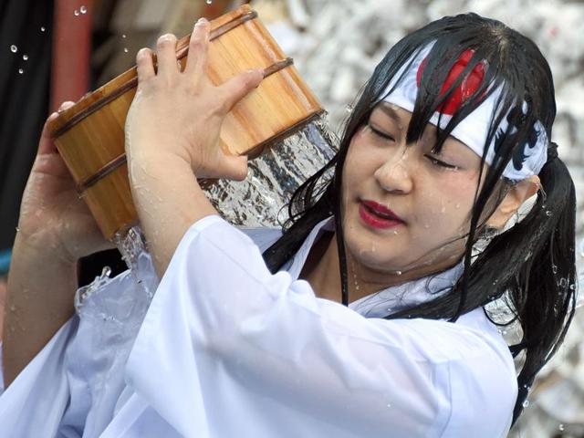 Shinto (the way of the Kami) is the name of the formal religion of Japan which was first used in the 6th century C.E., although the roots of the religion go back to at least the 6th century BCE. (AFP) Shinto (the way of the Kami) is the name of the formal religion of Japan which was first used in the 6th century C.E., although the roots of the religion go back to at least the 6th century BCE. (AFP)