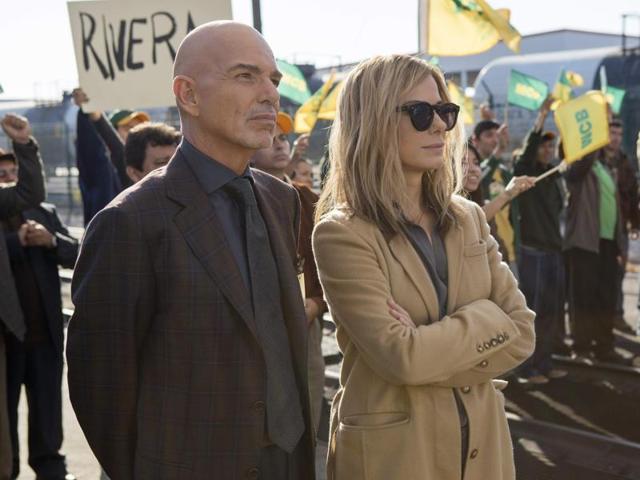 Billy Bob Thornton and Sandra Bullock in Our Brand is Crisis, a political satire in the vein of Wag The Dog and Dr Strangelove. (Patti Perret)