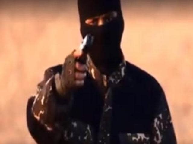 Dhar, who was dubbed the “new Jihadi John” after he emerged as the key suspect as the masked terrorist seen in a recent Islamic State (IS) video threatening an attack on Britain, was allegedly contacted twice by MI5 officers before he was arrested for terrorist offences, the ‘Sunday Times’ reported. (Screengrab) Dhar, who was dubbed the “new Jihadi John” after he emerged as the key suspect as the masked terrorist seen in a recent Islamic State (IS) video threatening an attack on Britain, was allegedly contacted twice by MI5 officers before he was arrested for terrorist offences, the ‘Sunday Times’ reported. (Screengrab)