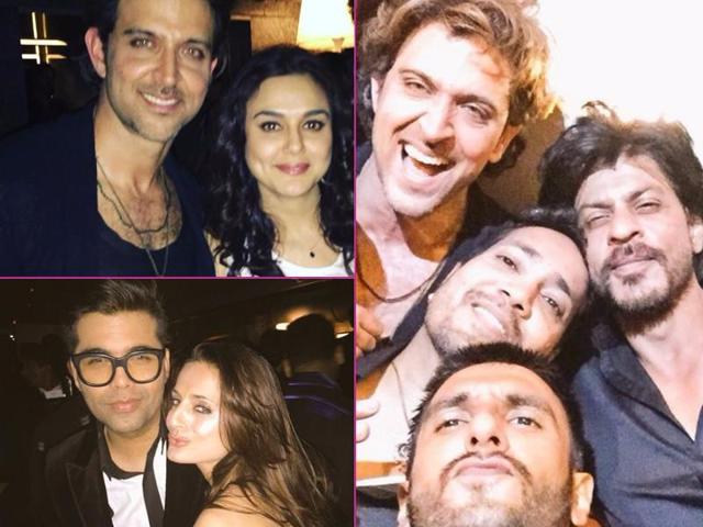 When the Greek God of Bollywood turns a year older, the who’s who of the industry turns up. Checkout all the celebs at Hrithik Roshan’s 42nd birthday bash. (Twitter and Instagram) When the Greek God of Bollywood turns a year older, the who’s who of the industry turns up. Checkout all the celebs at Hrithik Roshan’s 42nd birthday bash. (Twitter and Instagram)