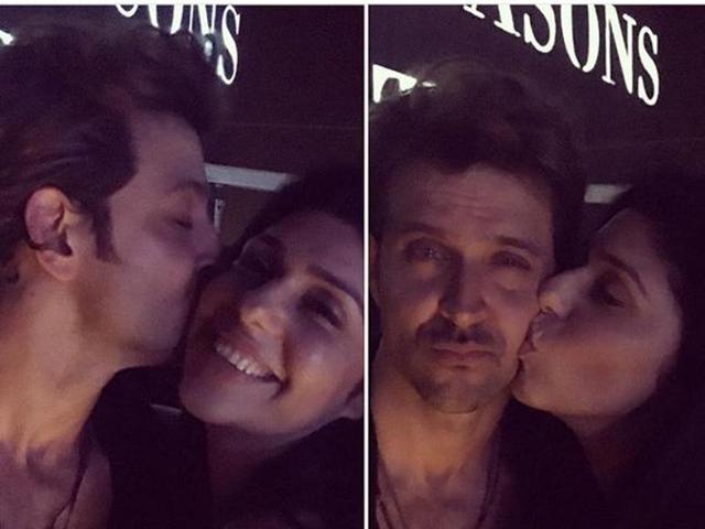 Bollywood stylist Anaita Shroff Adajania poses with the hotness himself, Hrithik Roshan. (Instagram) Bollywood stylist Anaita Shroff Adajania poses with the hotness himself, Hrithik Roshan. (Instagram)