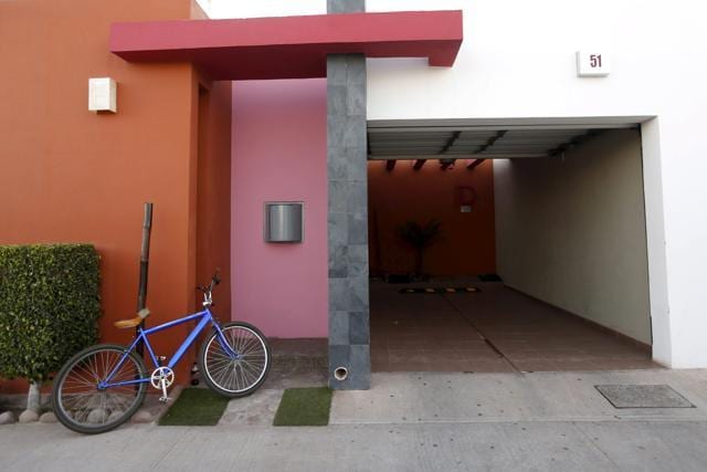 The entrance to the room in Doux Guzman was captured. (REUTERS) The entrance to the room in Doux Guzman was captured. (REUTERS)