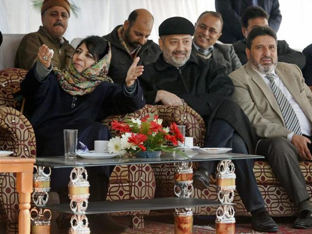 The Peoples Democratic Party (PDP) has expressed unhappiness with the Centre’s Udaan scheme for educated, unemployed youth in Jammu and Kashmir.(PTI Photo) The Peoples Democratic Party (PDP) has expressed unhappiness with the Centre’s Udaan scheme for educated, unemployed youth in Jammu and Kashmir.(PTI Photo)
