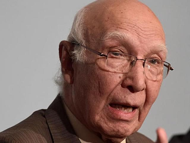 File photo of Sartaj Aziz, Pakistan PM’s advisor on foreign affairs. Aziz said on Saturday, January 9, 2016, that foreign-secretary level talks between India and Pakistan will happen as per the schedule. File photo of Sartaj Aziz, Pakistan PM’s advisor on foreign affairs. Aziz said on Saturday, January 9, 2016, that foreign-secretary level talks between India and Pakistan will happen as per the schedule.