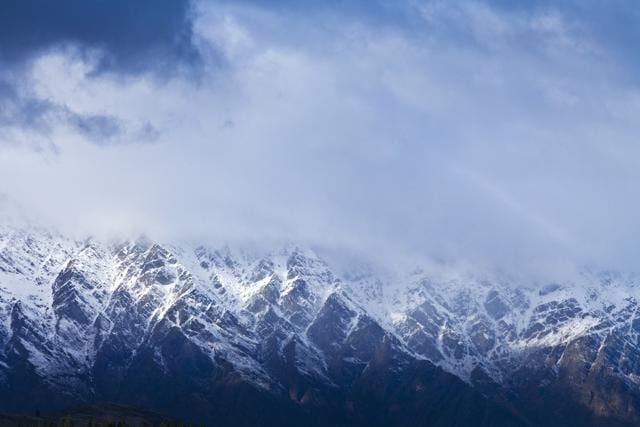 The Remarkables mountain range visible from Queenstown. (Shutterstock) The Remarkables mountain range visible from Queenstown. (Shutterstock)