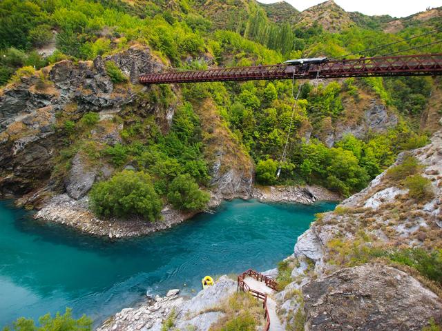 The deadly Kawarau Bridge bungy site. (Shutterstock) The deadly Kawarau Bridge bungy site. (Shutterstock)