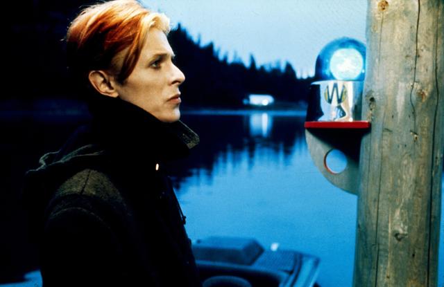 David Bowie in Nicolas Roeg's The Man Who Fell To Earth (1976). David Bowie in Nicolas Roeg's The Man Who Fell To Earth (1976).