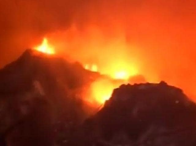 Around 250 jhuggis were gutted in a major fire that broke out in Chabbewal village on the Chandigarh road on Tuesday. (Representative Photo) Around 250 jhuggis were gutted in a major fire that broke out in Chabbewal village on the Chandigarh road on Tuesday. (Representative Photo)