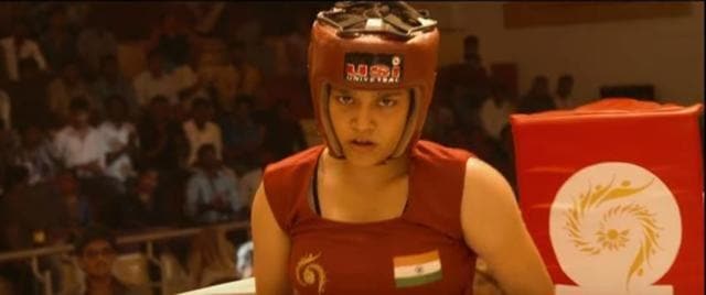 Ritika will be seen as a fisherwoman turned boxer in Saala Khadoos. (YouTube)