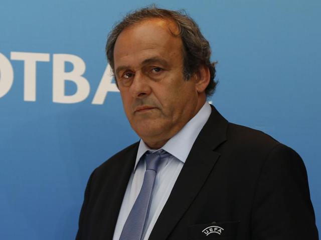 A file photo of former UEFA chief Michel Platini arriving for a UEFA press conference. (AFP Photo) A file photo of former UEFA chief Michel Platini arriving for a UEFA press conference. (AFP Photo)