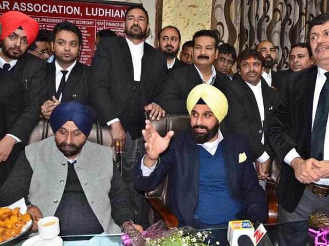Punjab revenue and public relations minister Bikram Singh Majithia addressing media in Ludhiana on Tuesday. (Sikander Singh Chopra/HT Photo) Punjab revenue and public relations minister Bikram Singh Majithia addressing media in Ludhiana on Tuesday. (Sikander Singh Chopra/HT Photo)