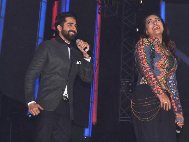 Ayushmann Khuranna at Saifai Mahotsav 2016. (Courtesy Sughar Singh) 