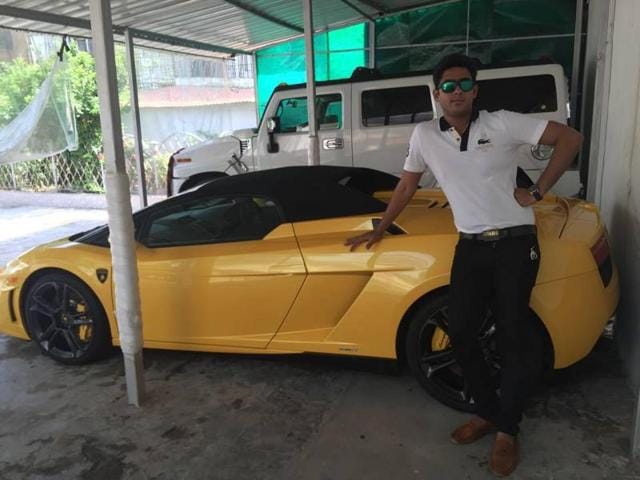 If Ambia Sohrab is not driving a Porche or a Hummer around, one would probably find him posing with a Bugatti for a photograph.(Facebook) If Ambia Sohrab is not driving a Porche or a Hummer around, one would probably find him posing with a Bugatti for a photograph.(Facebook)