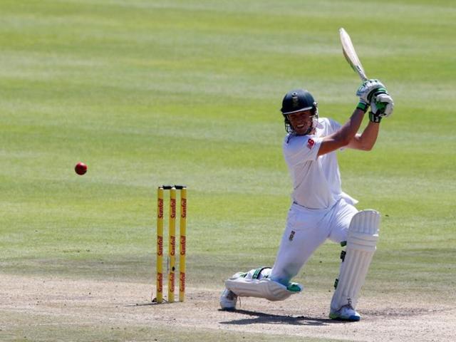 South Africa's AB de Villiers plays a shot during the second cricket test match against England in Cape Town, South Africa. (Reuters) South Africa's AB de Villiers plays a shot during the second cricket test match against England in Cape Town, South Africa. (Reuters)