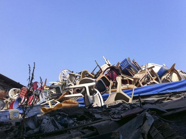 There is almost no waste in Dharavi because everything gets recycled or reused. (Photo: Design Museum Dharavi) There is almost no waste in Dharavi because everything gets recycled or reused. (Photo: Design Museum Dharavi)