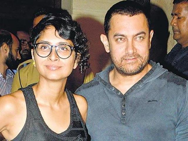 File photo of Bollywood actor Aamir Khan and his wife Kiran Rao. Khan said he was “alarmed” by the recent incidents in the country. (Yogen Shah/HT Photo) File photo of Bollywood actor Aamir Khan and his wife Kiran Rao. Khan said he was “alarmed” by the recent incidents in the country. (Yogen Shah/HT Photo)
