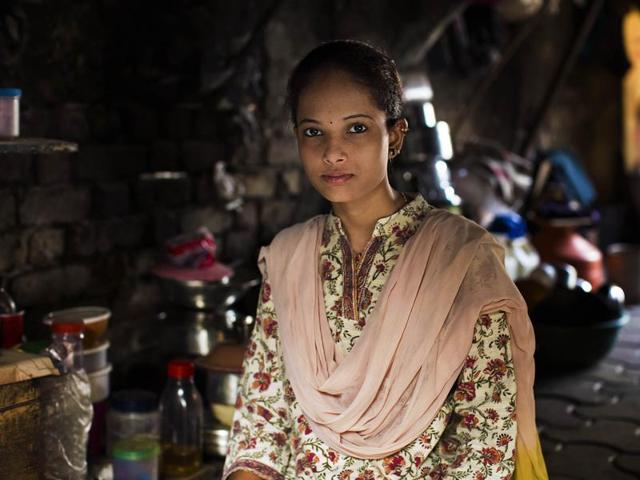 Meeting Neelam, who lives on the pavements of Mumbai, was a very intense experience” (Photo: Mihaela Noroc)
