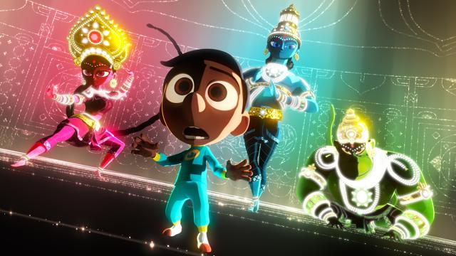 Sanjay’s Super Team was inspired by Patel’s own childhood. (Pixar) Sanjay’s Super Team was inspired by Patel’s own childhood. (Pixar)
