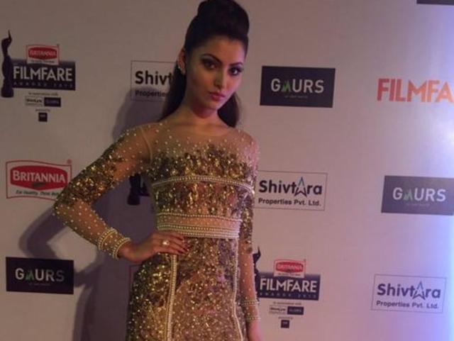 Slowly and steadily, Urvashi rautela is carving a place for herself in Bollywood. (Twitter/Filmfare) 