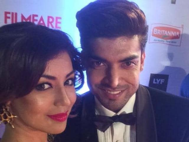 Debina and Gurmeet are inseperable. (Twitter/Filmfare) 