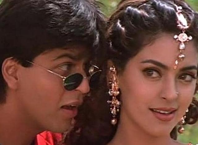 SRK and Juhi Chawla were paied together again in Yes Boss (1997). SRK and Juhi Chawla were paied together again in Yes Boss (1997).