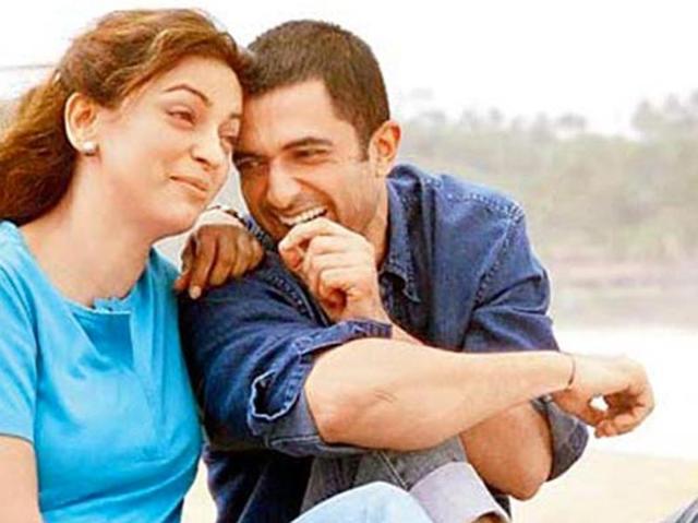 Juhi Chawla and Sanjay Suri in My Brother Nikhil (2005). Juhi Chawla and Sanjay Suri in My Brother Nikhil (2005).