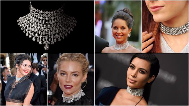Diamond chokers are an appropriate option for those women who are looking for making a statement this year. (Pinterest) Diamond chokers are an appropriate option for those women who are looking for making a statement this year. (Pinterest)