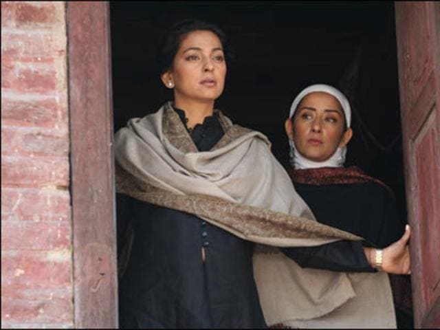 Manisha Koirala and Juhi Chawal in a still from I Am (2010). Manisha Koirala and Juhi Chawal in a still from I Am (2010).