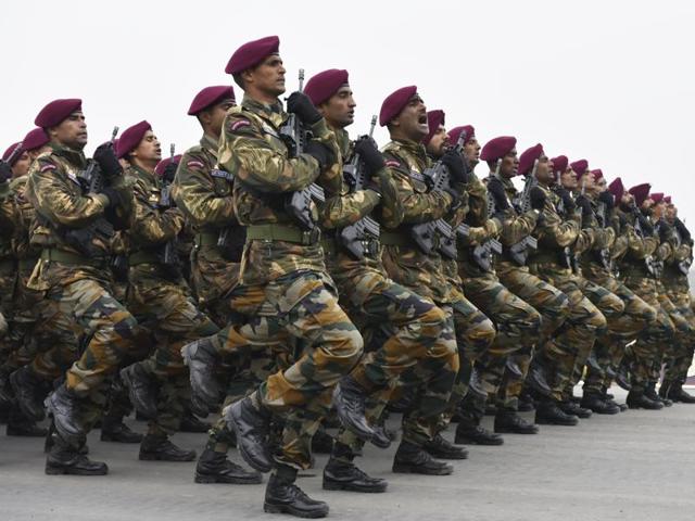 The soldiers take pride in fearlessness in combat and in the face of the enemy even when fighting against great odds or even when facing certain death. (Vipin Kumar/ht photo) The soldiers take pride in fearlessness in combat and in the face of the enemy even when fighting against great odds or even when facing certain death. (Vipin Kumar/ht photo)