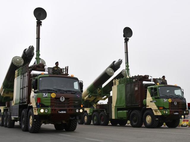 The Agni Ballistic Missile System being displayed during Army Day parade in New Delhi. (Vipin Kumar/ht photo) The Agni Ballistic Missile System being displayed during Army Day parade in New Delhi. (Vipin Kumar/ht photo)