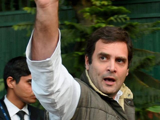 The Mumbai police have claimed adequate security arrangements have been made ahead of Congress vice-president’s two-day visit to the city starting Friday(PTI)