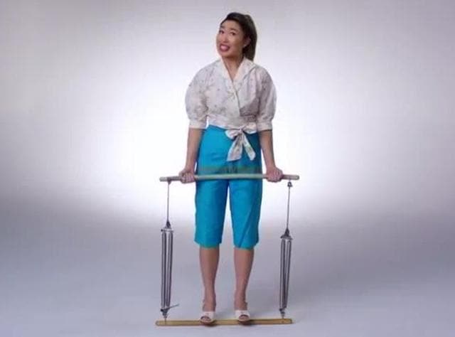 <p>A viral video from American website Mode.com captures the changing styles of exercise clothing over a hundred years. A female model is used for the video, who first appears on screen wearing modern athletic undergarments. But with a snap of her fingers her attire is suddenly transported back in time to the 1910s, showing off her new clothes. She also demonstrates the exercise equipment of the time. Mode's video was uploaded to YouTube on Wednesday (January 13) and has already gathered over 86,000 page views.</p>