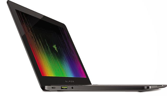Sharp as a blade: The Razer Blade Stealth Ultrabook has a 4K screen, and is priced at $999.