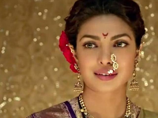 Priyanka Chopra bagged the Filmfare Best Supporting Actor Female  for her performance in Bajirao Mastani. 