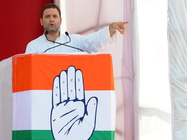 Students seemed partly satisfied with Rahul Gandhi’s address and said he could have elucidated more about his vision of politics.(Pratham Gokhale/HT Photo)