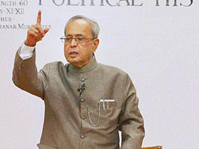 President Pranab Mukherjee during an interview. (PTI File photo) President Pranab Mukherjee during an interview. (PTI File photo)
