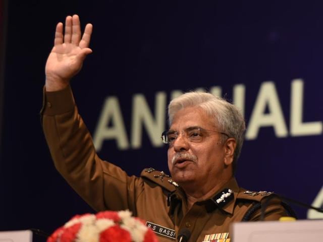 Delhi Police commissioner BS Bassi is due to retire by the end of next month. (Vipin Kumar/HT Photo) Delhi Police commissioner BS Bassi is due to retire by the end of next month. (Vipin Kumar/HT Photo)
