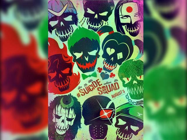 Director David Ayer Tweeted the new poster for the supervillain team up movie Suicide Squad with the caption Worst.Heroes.Ever. (Twitter)