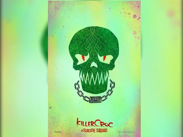 Killer Croc is played by Adewale Akkinouye-Agbaje. He is described as a cannibal with rage issues.