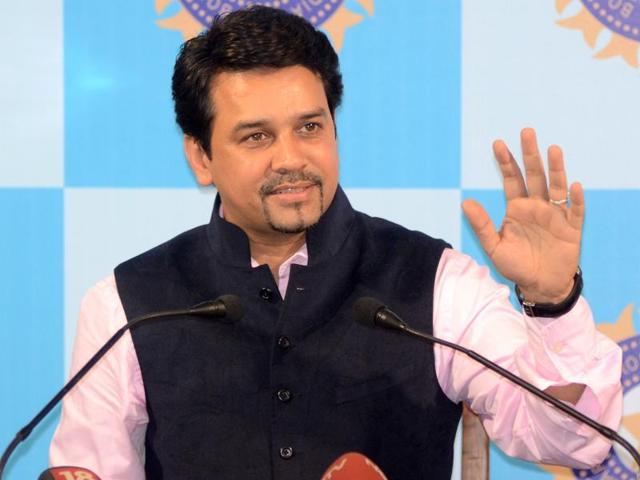 BCCI is contemplating appointing a full time national side’s head coach after hosting the World Twenty20 in March-April, secretary Anurag Thakur said in New Delhi on January 18. (Prateek Choudhury/HT Photo) BCCI is contemplating appointing a full time national side’s head coach after hosting the World Twenty20 in March-April, secretary Anurag Thakur said in New Delhi on January 18. (Prateek Choudhury/HT Photo)