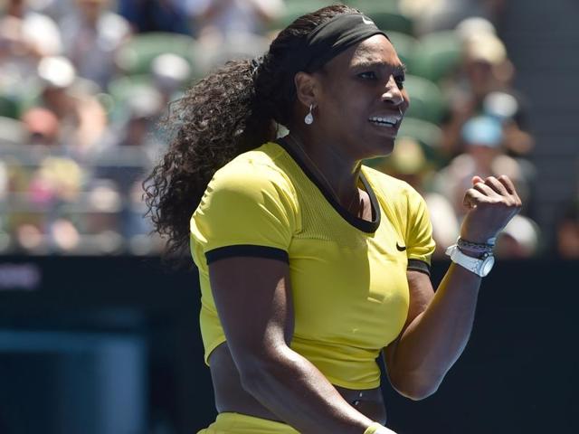 Czech Republic's Petra Kvitova celebrates after victory in her women's singles match against Thailand's Luksika Kumkhum on day one of the 2016 Australian Open in Melbourne on January 18, 2016. (AFP Photo) Czech Republic's Petra Kvitova celebrates after victory in her women's singles match against Thailand's Luksika Kumkhum on day one of the 2016 Australian Open in Melbourne on January 18, 2016. (AFP Photo)