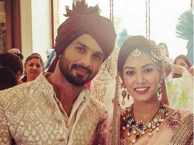 In 2015, Delhi was the venue for the high-profile nuptials of Shahid Kapoor and Mira Rajput. (Twitter) 