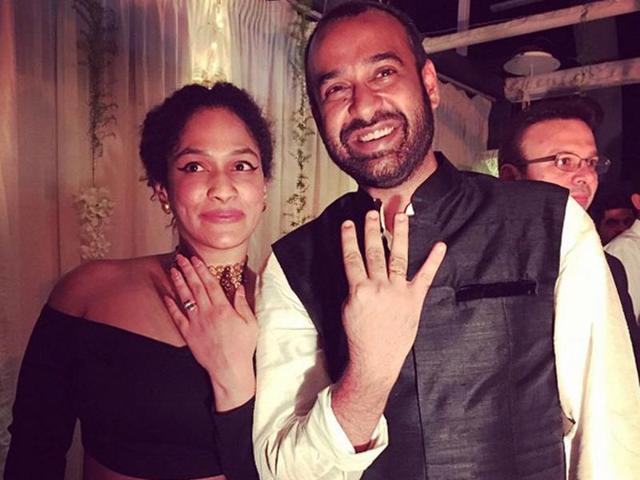 Masaba Gupta and Madhu Mantena also married in 2015 but their wedding was a quiet affair with friends and family. (Twitter) 