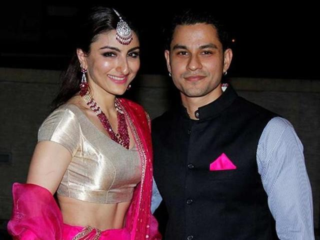 Soha Ali Khan also got married in 2015 with Kunal Kemmu in a style fit for the nawabs. (HT Photo) 