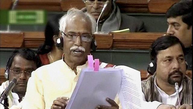 Opposition parties on Tuesday mounted pressure on the BJP-led NDA government to sack Union minister Bandaru Dattatreya. (PTI) Opposition parties on Tuesday mounted pressure on the BJP-led NDA government to sack Union minister Bandaru Dattatreya. (PTI)