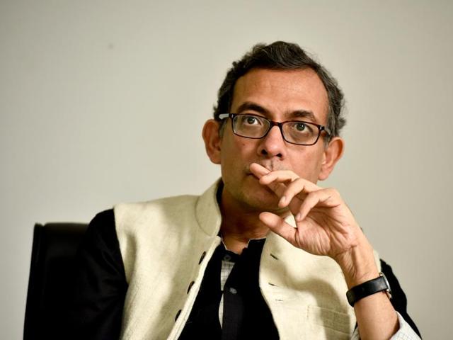 Indian Economist and currently Ford Foundation International Professor of Economics at the Massachusetts Institute of Technology, Abhijit Banerjee.(Saumya Khandelwal/ Hindustan Times) Indian Economist and currently Ford Foundation International Professor of Economics at the Massachusetts Institute of Technology, Abhijit Banerjee.(Saumya Khandelwal/ Hindustan Times)