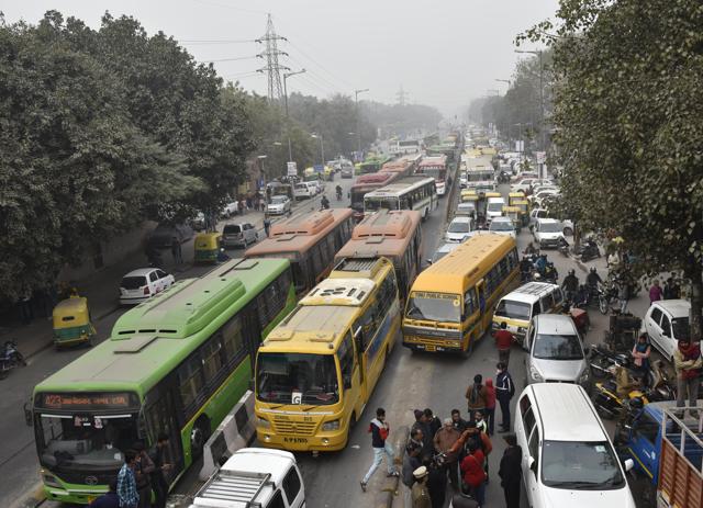 Delhi government has decided not to seek their services during the second phase of the car-rationing scheme which is likely to be introduced after CBSE Board Exam(Hindustan Times)