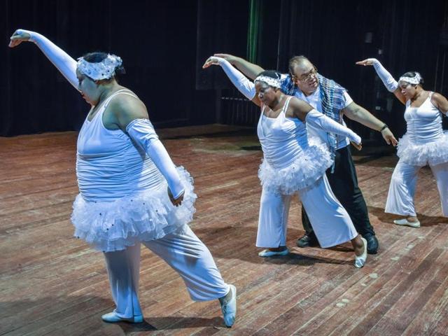The group was established in 1996. It is currently rehearsing for their newest act, Crisalidas or Chrysalis. (AFP) The group was established in 1996. It is currently rehearsing for their newest act, Crisalidas or Chrysalis. (AFP)